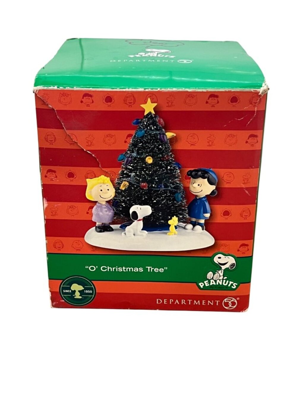 Department 56 Peanuts O Christmas Tree Decorative Figurine Holiday Decor